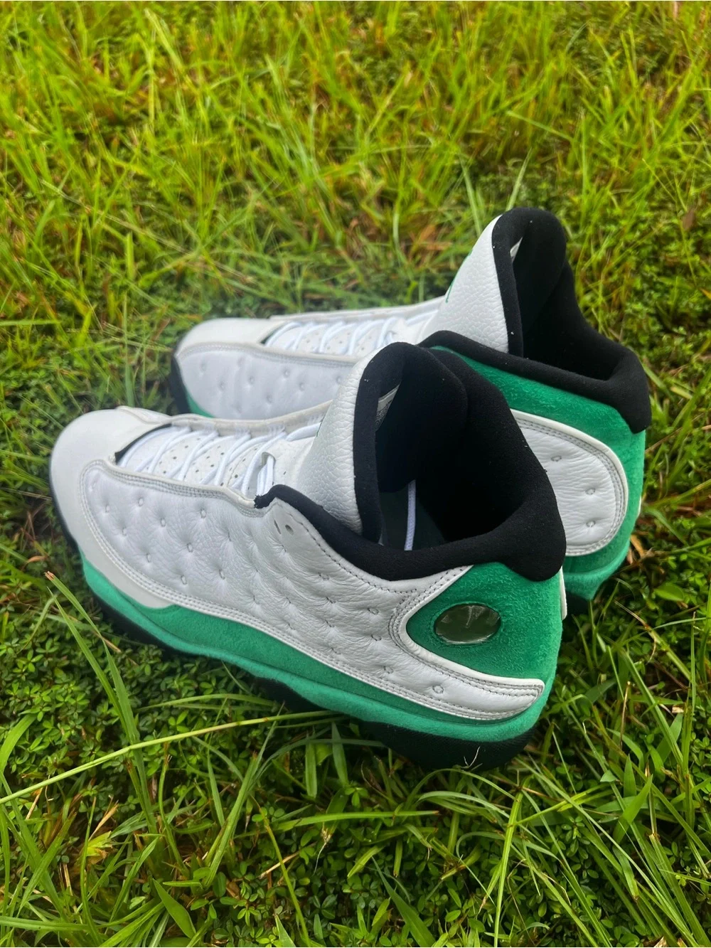 CLEAN Air Jordan 13 XII size 11 Mens Lucky Green shoes